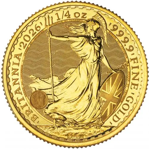 1/4oz Britannia Gold Coin 2026