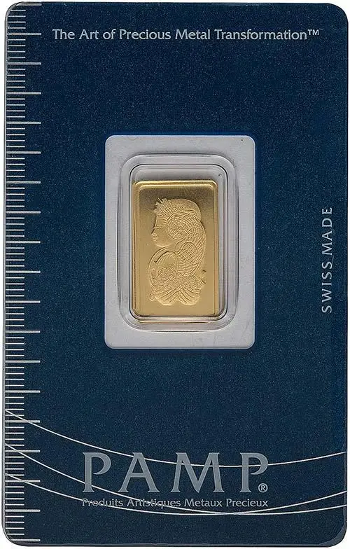 2.5g Gold Bar — PAMP Suisse