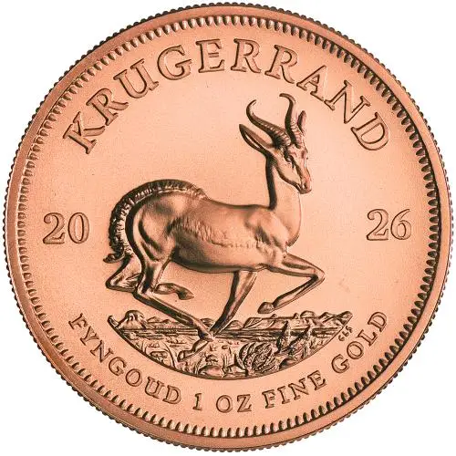 1oz Gold Krugerrand 2026