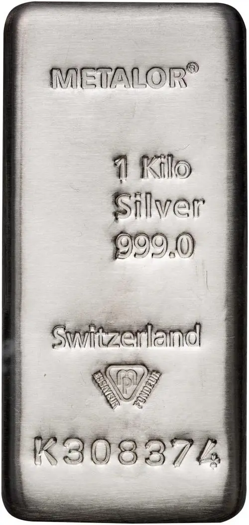 1kg Silver Bar